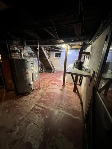 a view of under construction room and staircase