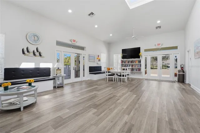 a view of a house with swimming pool