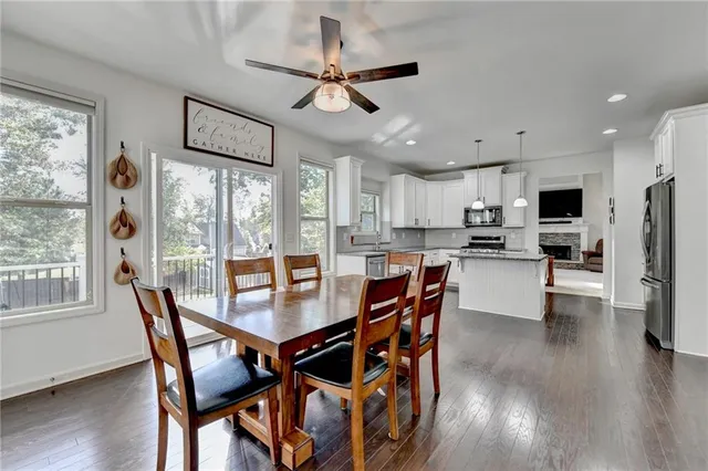 a bedroom with a bed and a view of bathroom