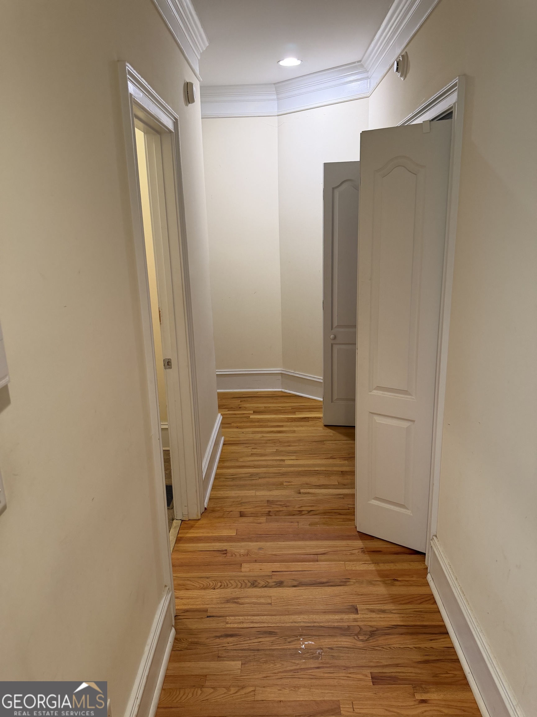 302 Norris Road Barnesville, GA 30204 - Photo 35 of 65 a view of a hallway with wooden floor