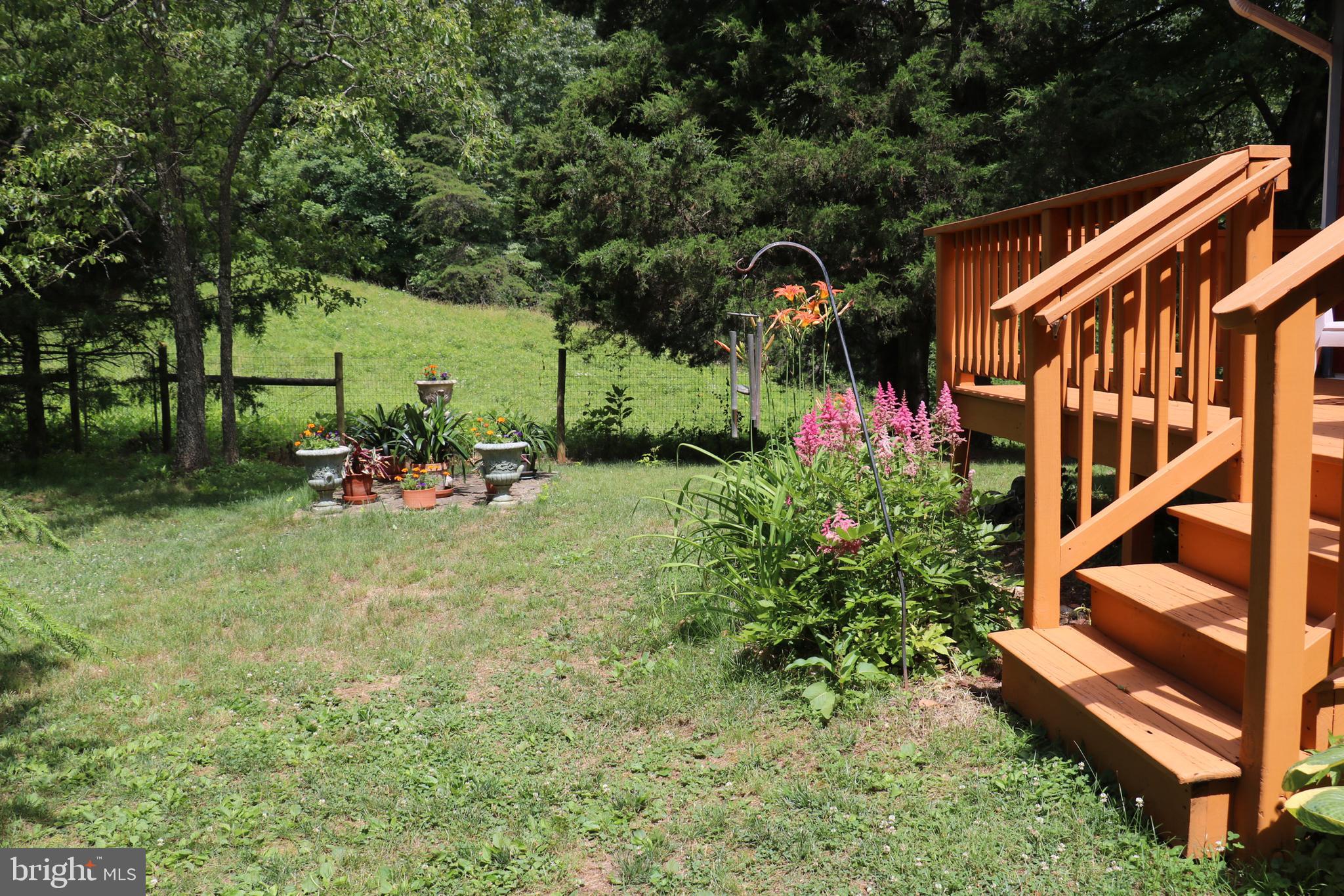 339 Whorton Hollow Road Castleton, VA 22716 - Photo 4 of 38 Flower Gardens surround the house