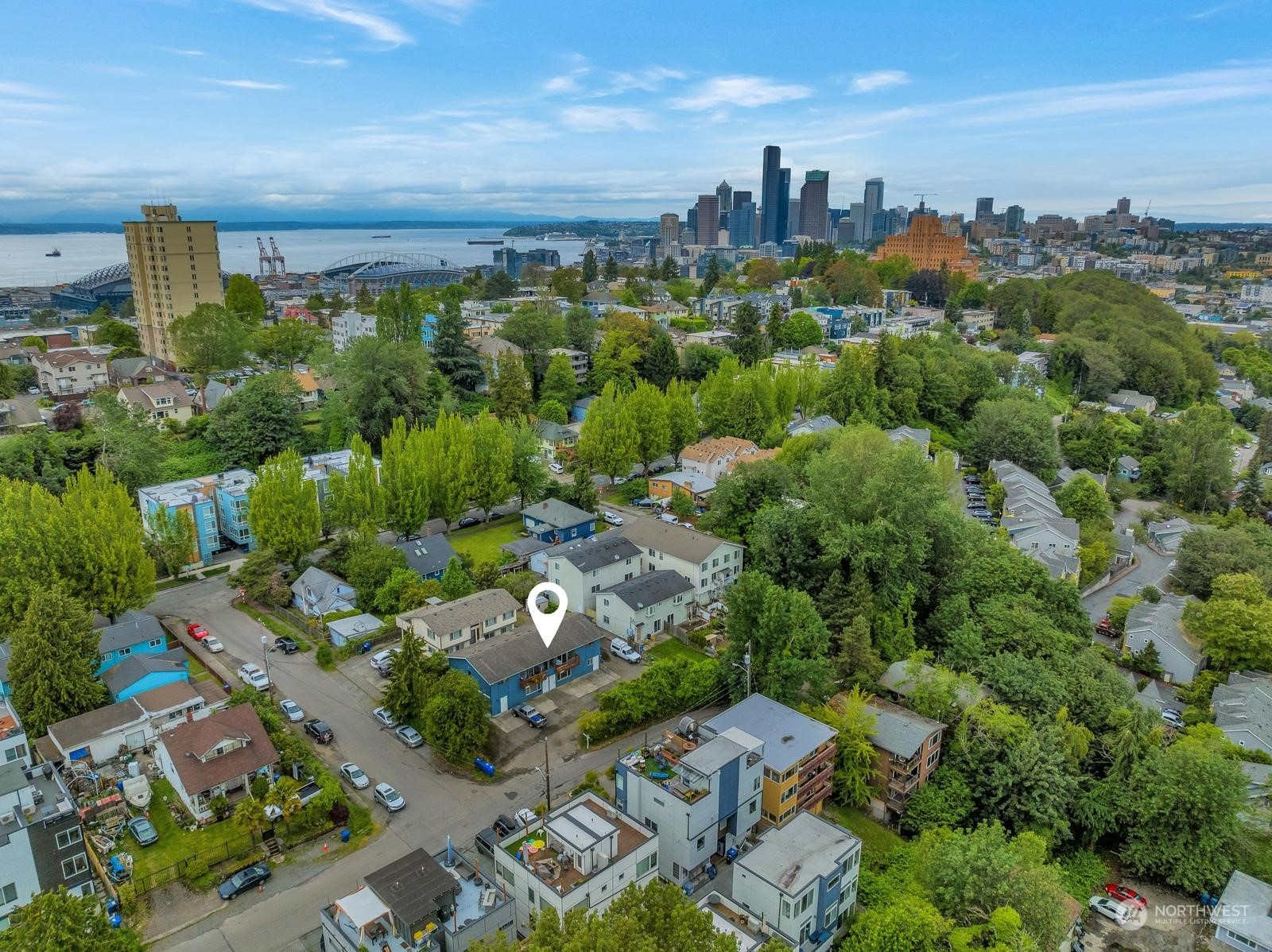 1715 16th Avenue South Seattle, WA 98144 - Photo 33 of 38 an aerial view of a city