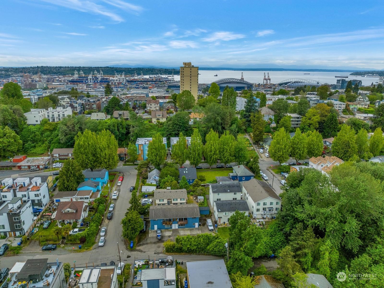 1715 16th Avenue South Seattle, WA 98144 - Photo 34 of 38 an aerial view of multiple house