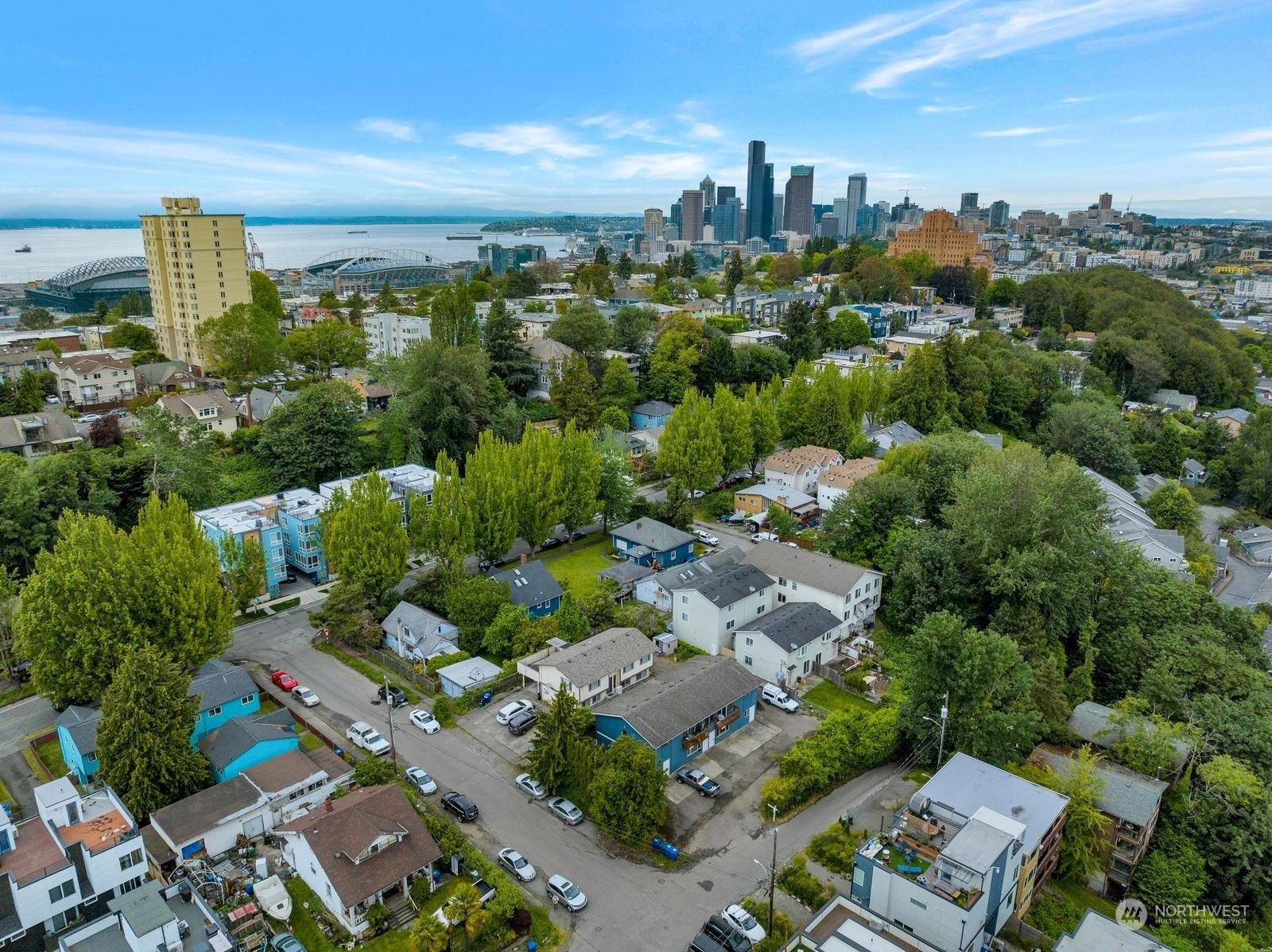 1715 16th Avenue South Seattle, WA 98144 - Photo 36 of 38 an aerial view of multiple house