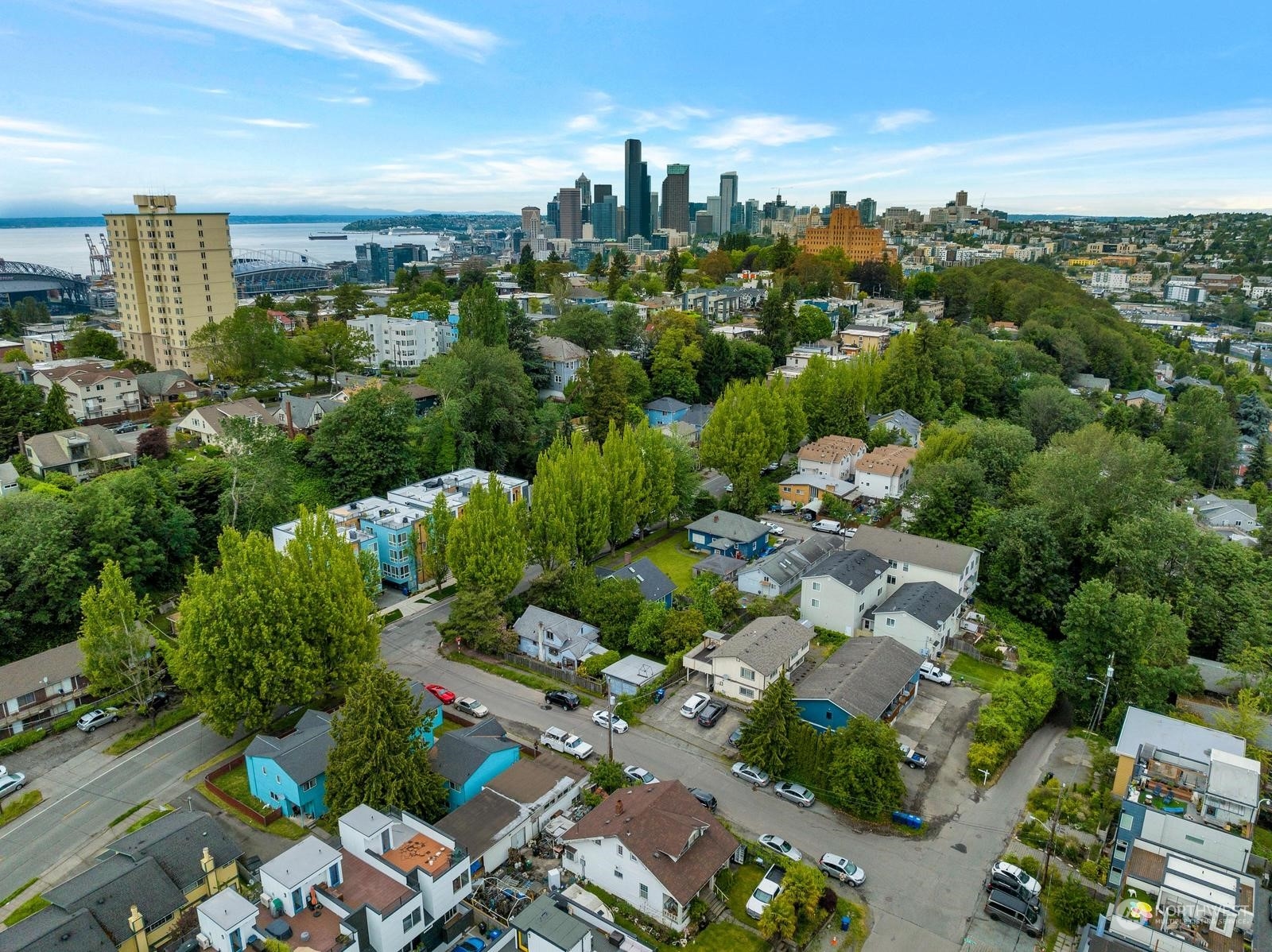 1715 16th Avenue South Seattle, WA 98144 - Photo 37 of 38 an aerial view of multiple house