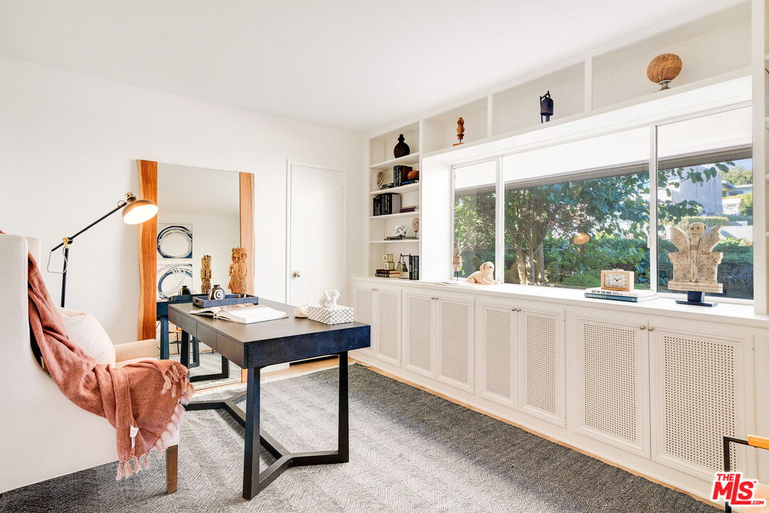 18332 Wakecrest Drive Malibu, CA 90265 - Photo 24 of 30 a view of a workspace with furniture and window