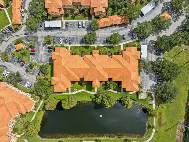 a view of a city with an ocean view