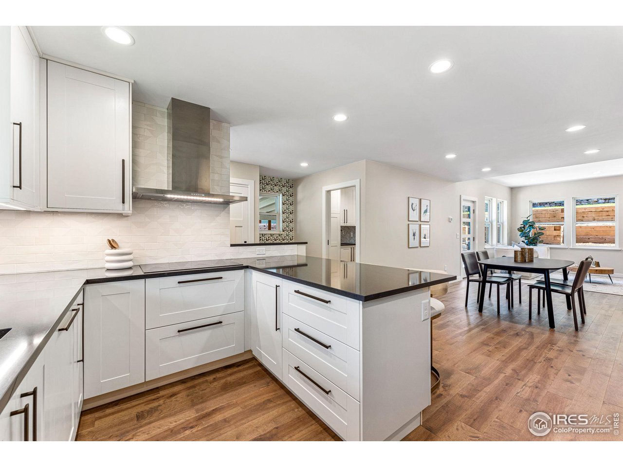 1616 North Street Boulder, CO 80304 - Photo 8 of 32 a kitchen with stainless steel appliances granite countertop counter space a sink and a refrigerator