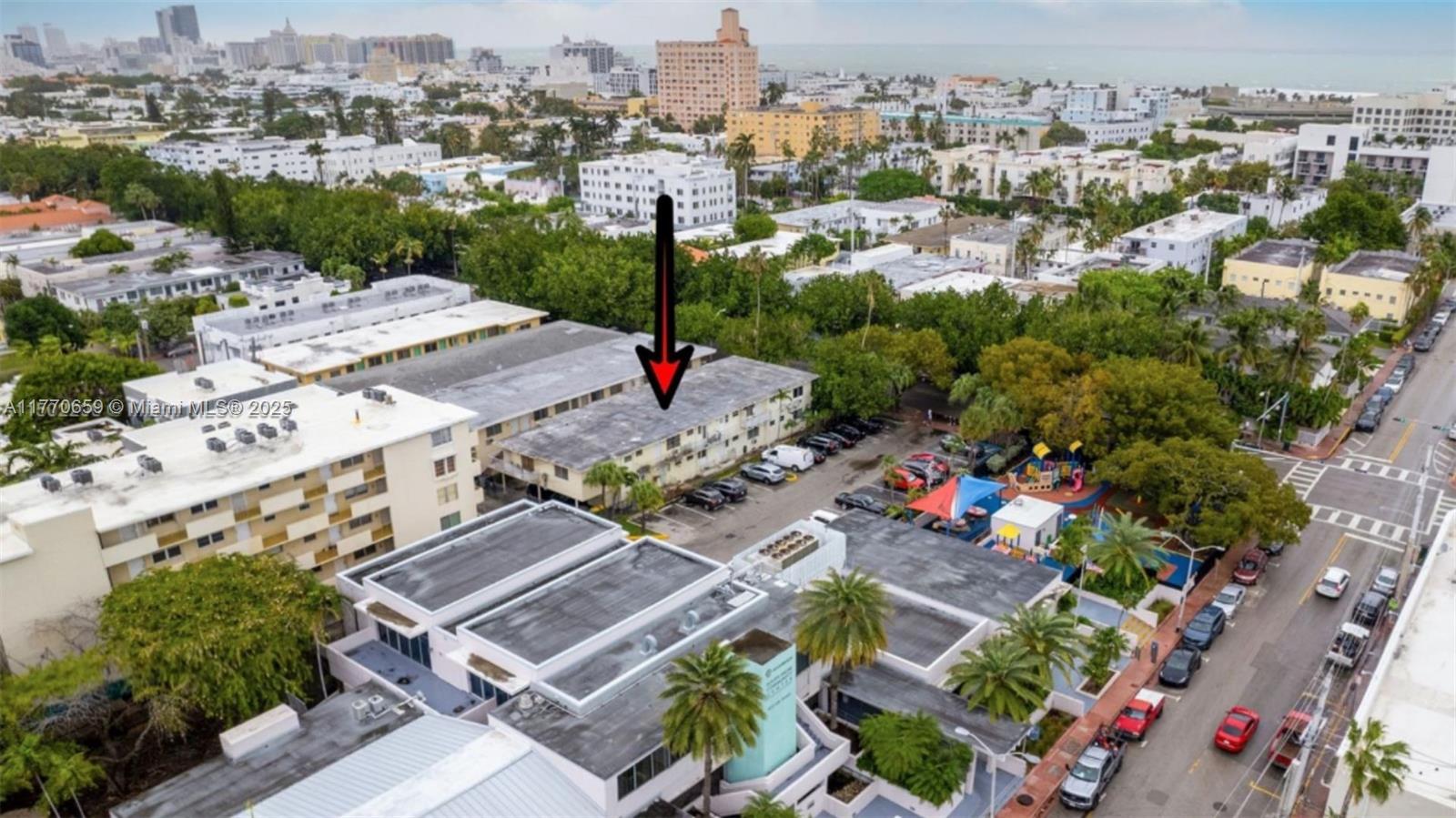 Flamingo-Lummus Miami Beach, FL 33139 - Photo 19 of 19 an aerial view of a city with lots of residential buildings