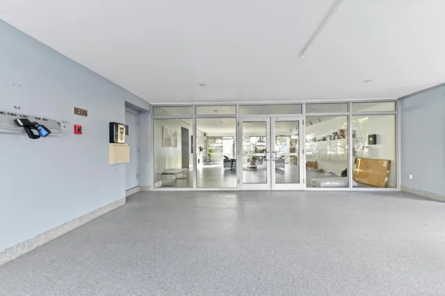 a view of a basketball court