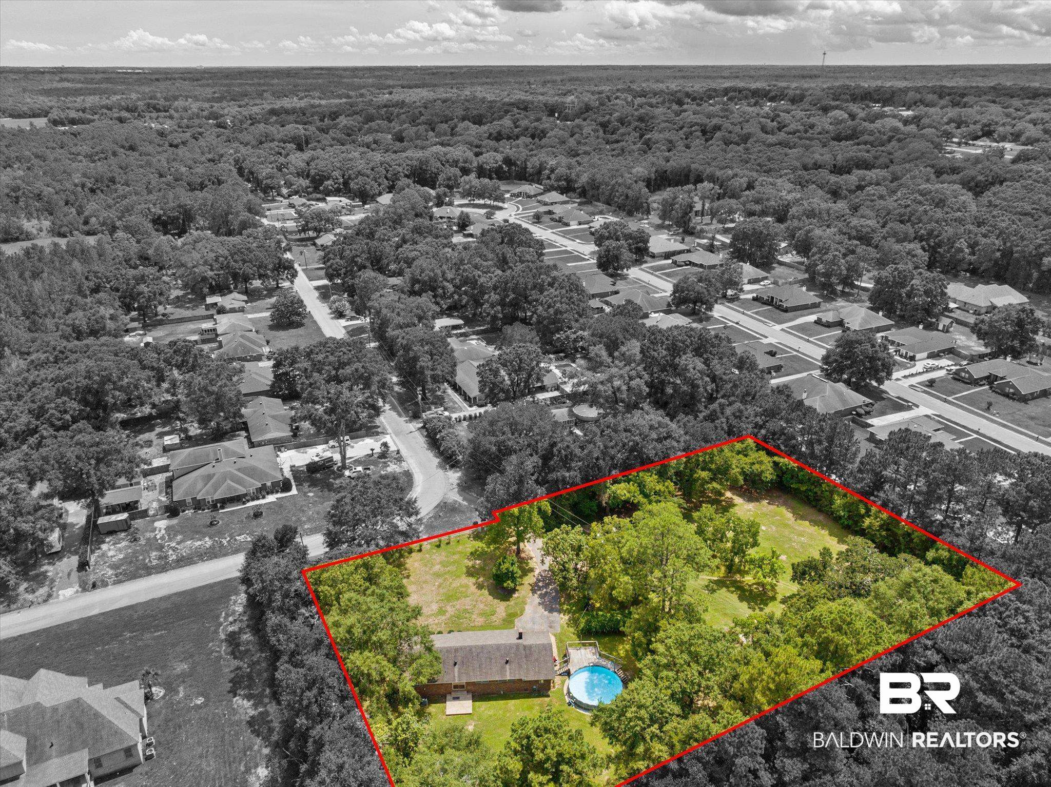 3325 Lacoste Road Mobile, AL 36618 - Photo 30 of 35 Bird's eye view