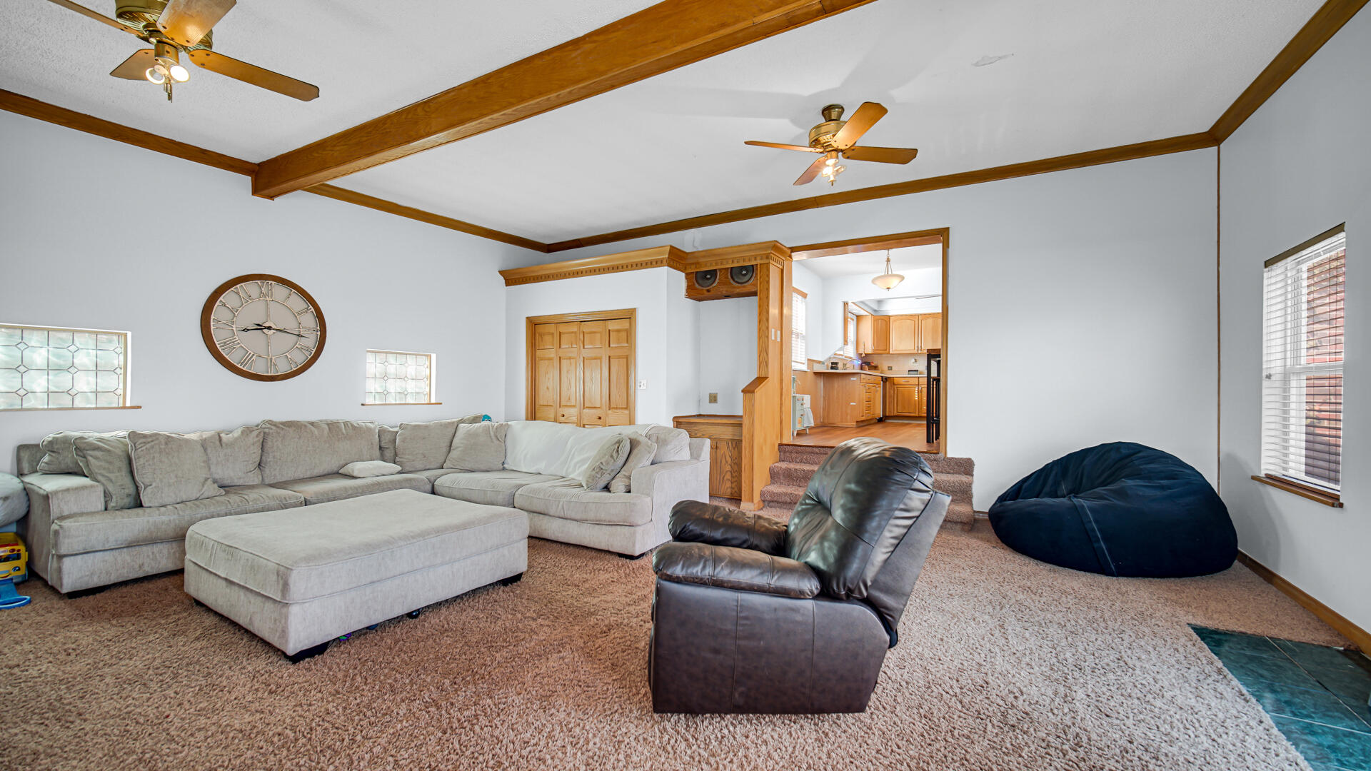 222 Beacon Place Munster, IN 46321 - Photo 5 of 30 a living room with furniture and a window