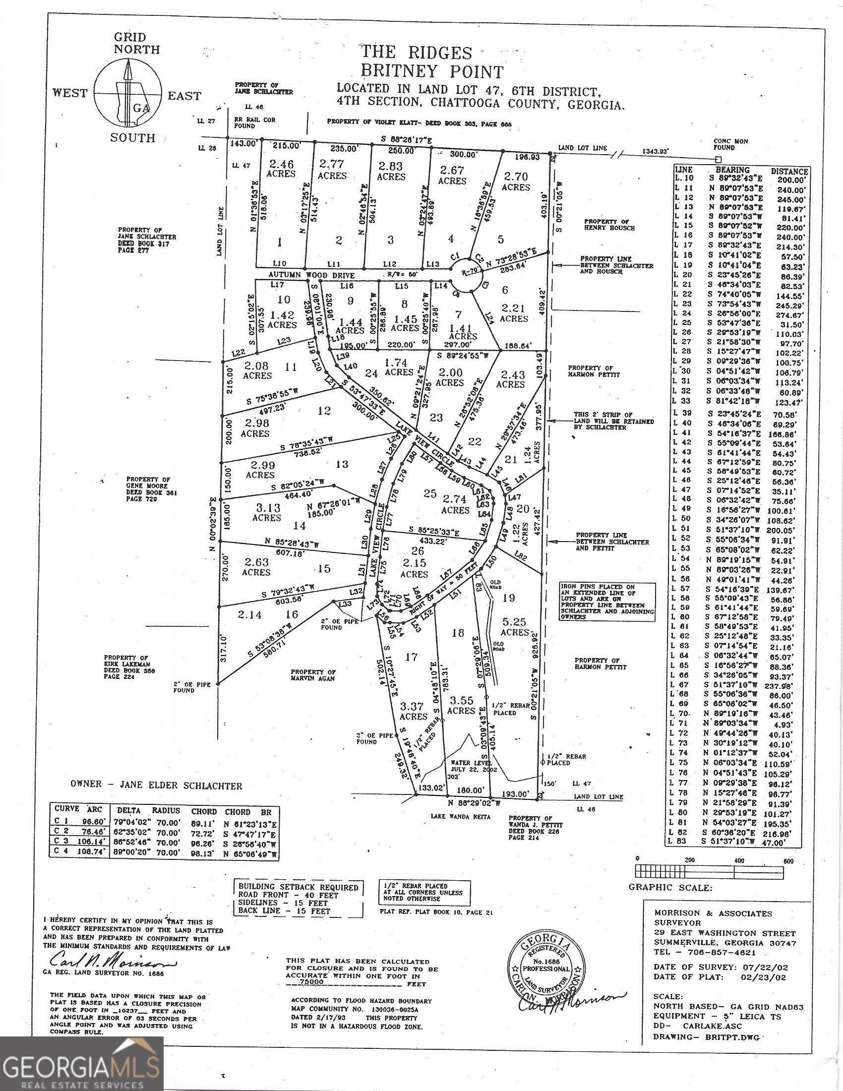 0 Lake View Circle Summerville, GA 30747 - Photo 3 of 17