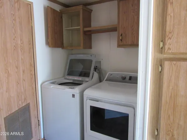 a view of washer and dryer