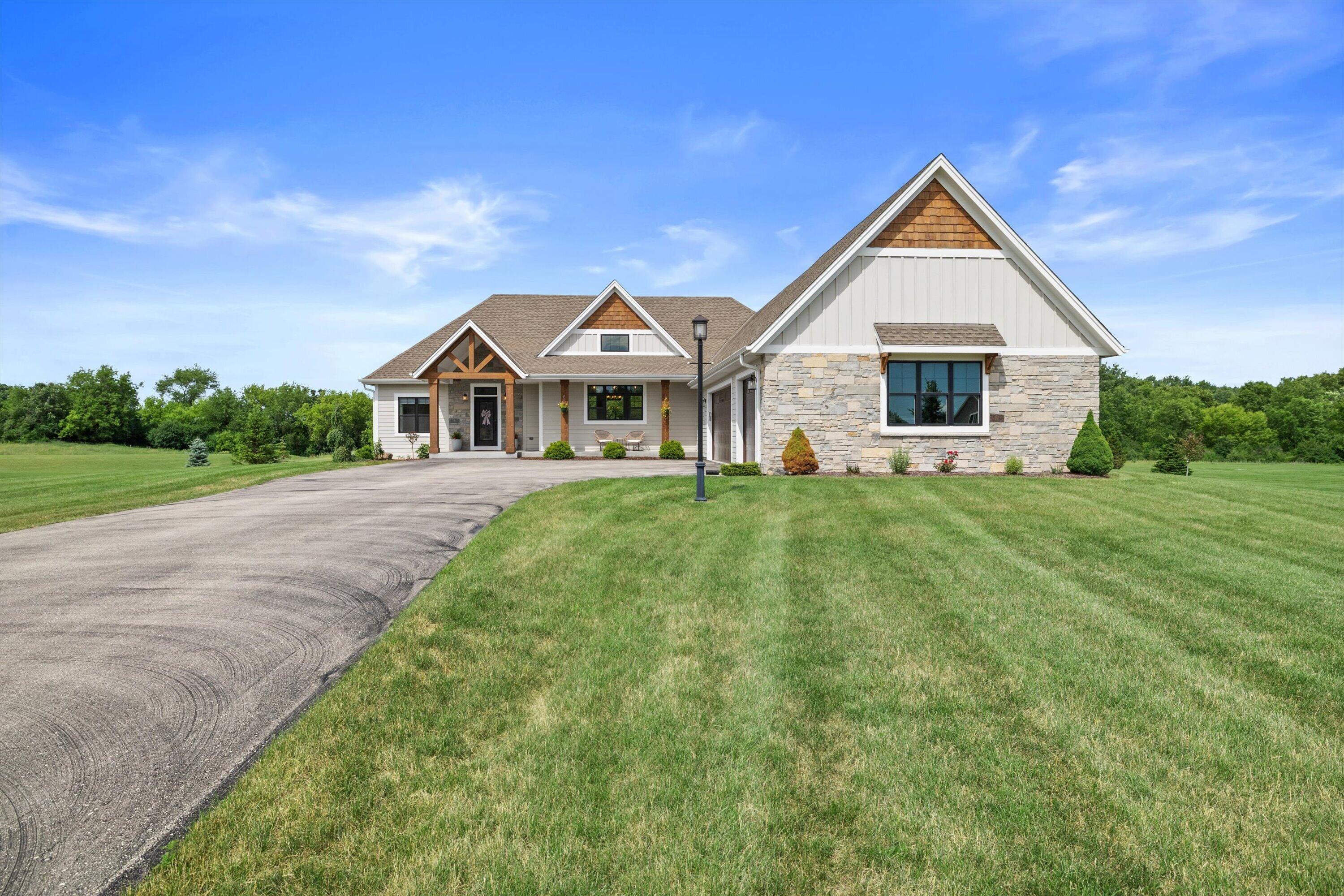 S86-w34670 Knoll Road Eagle, WI 53119 - Photo 73 of 90 Front of home