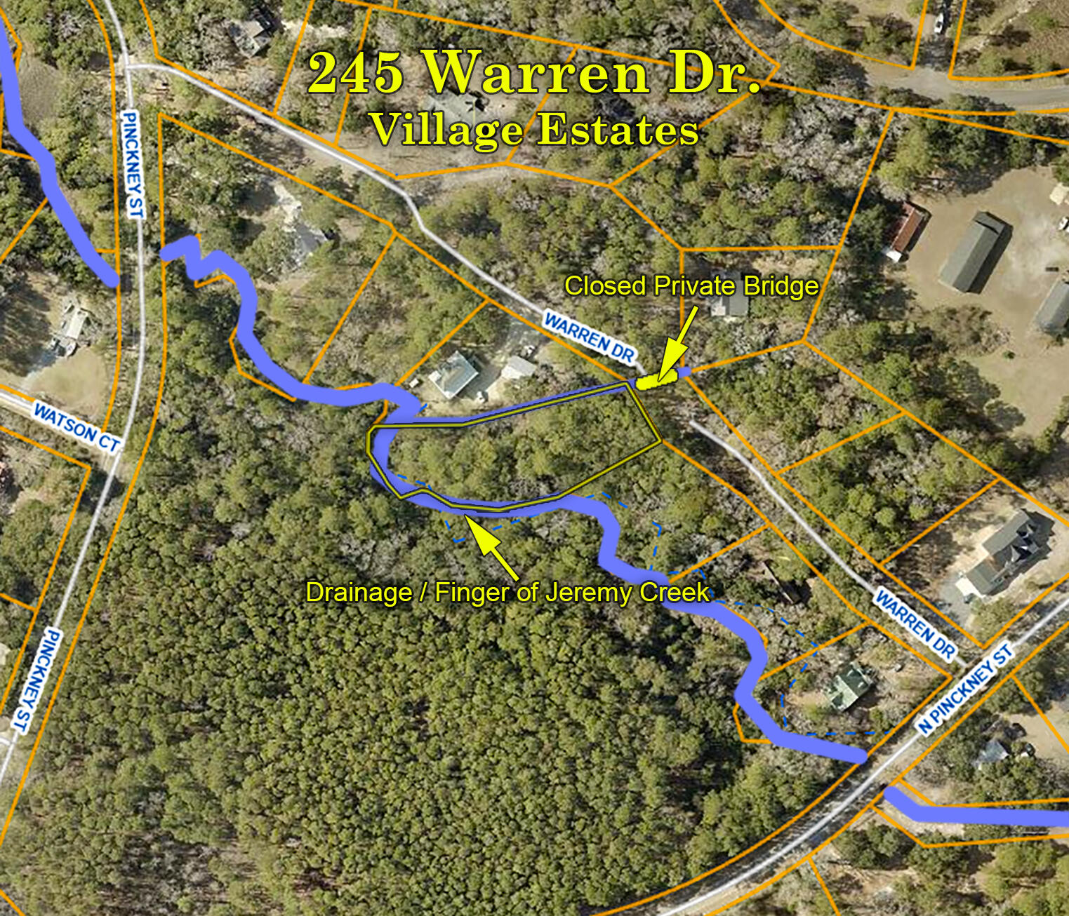 245 Warren Drive McClellanville, SC 29458 - Photo 13 of 14 GIS-Far