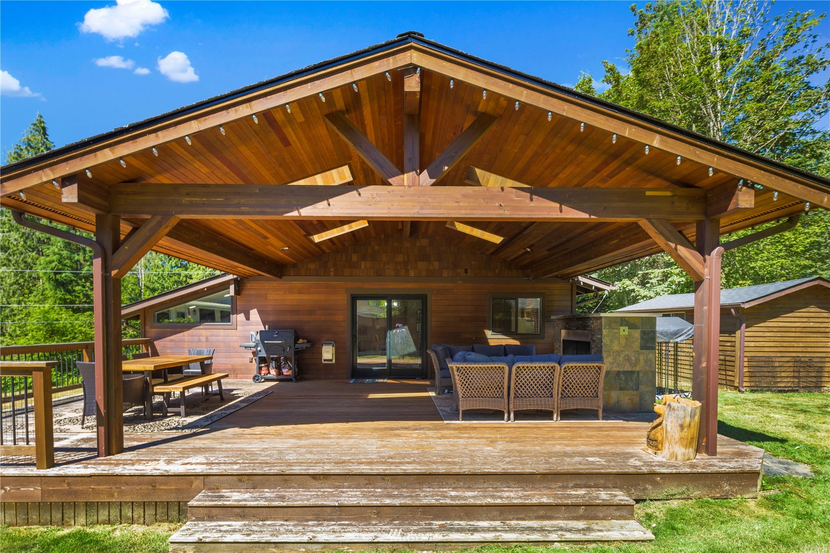 11715 Ingraham Road Snohomish, WA 98290 - Photo 30 of 38 a view of a house with a outdoor space