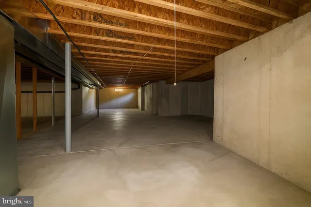 a view of storage and utility room