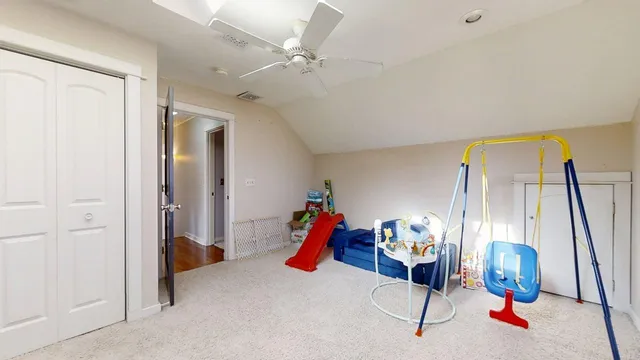 a backyard of a house