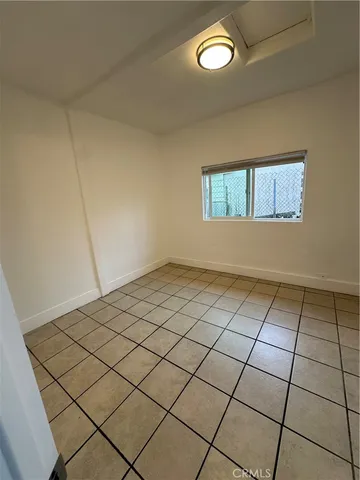 a view of a room and window