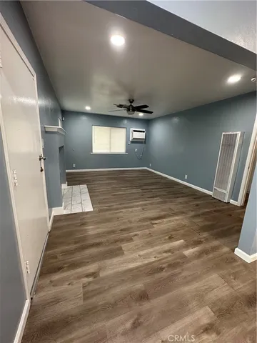 a view of empty room