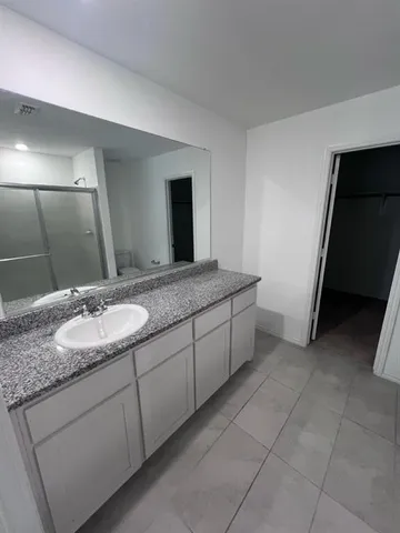 a view of a room with shelf