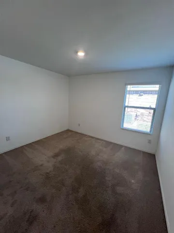 a view of a garage room