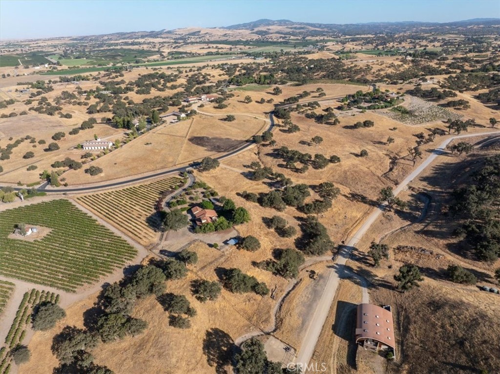 5745 Iron Gate Road Paso Robles, CA 93446 - Photo 42 of 58 Aerial view of property looking southeast.