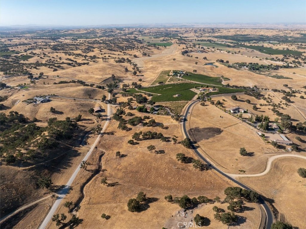 5745 Iron Gate Road Paso Robles, CA 93446 - Photo 5 of 58 Aerial view of property looking north.