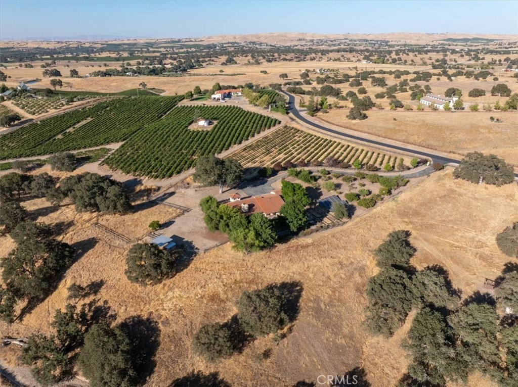 5745 Iron Gate Road Paso Robles, CA 93446 - Photo 55 of 58 Aerial view looking northeast.