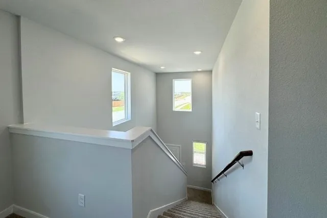 a view of entryway with stairs