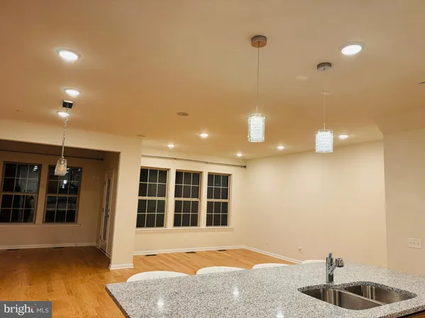 a view of kitchen and window