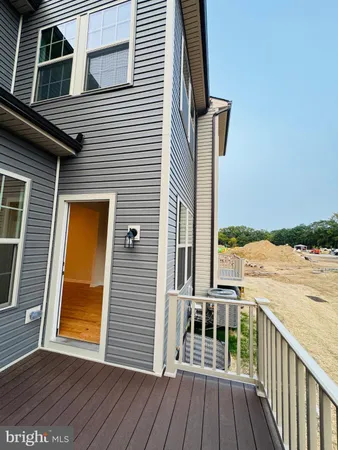 a view of front door of house