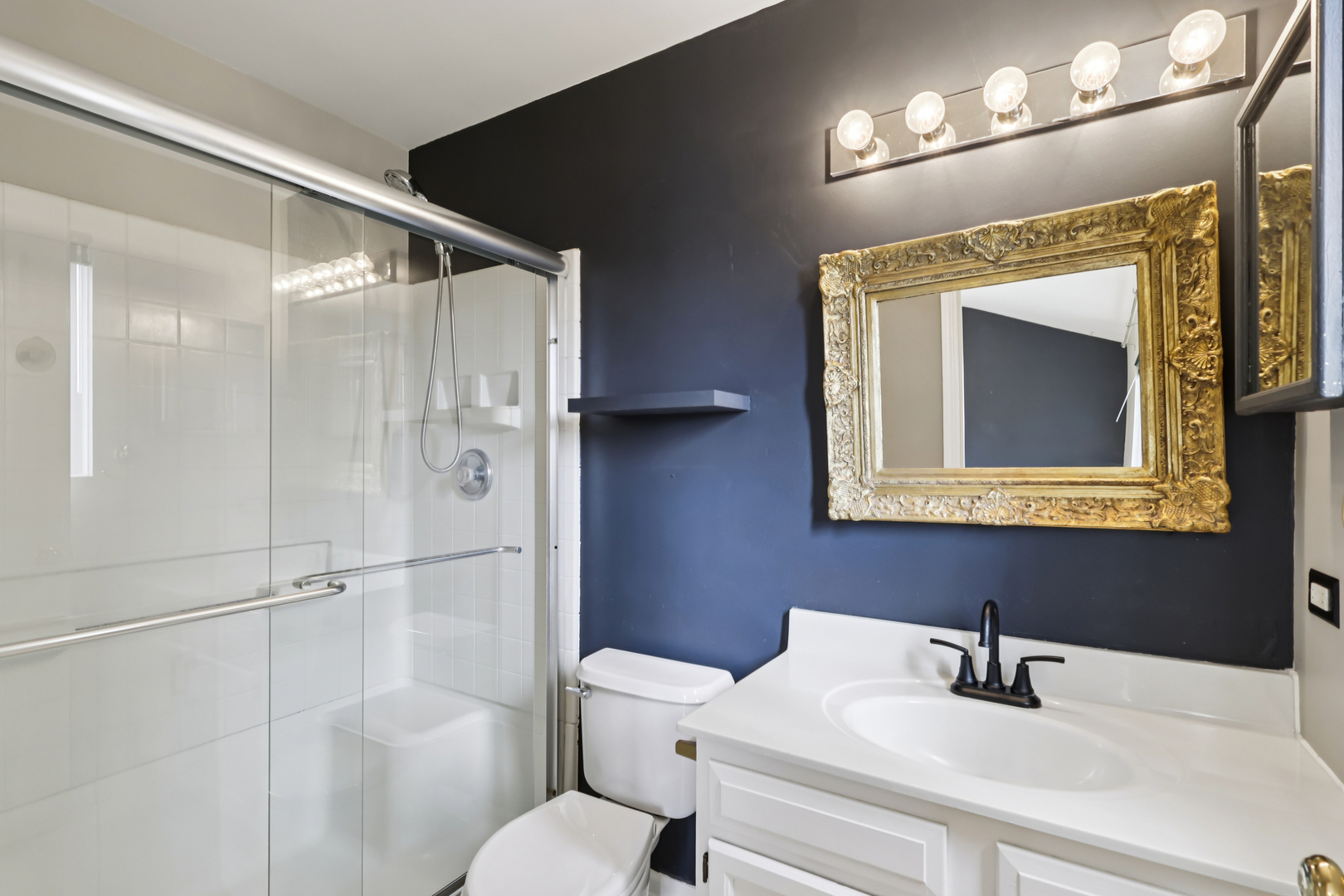 257 Indian Ridge Lane Lake Villa, IL 60046 - Photo 12 of 38 a bathroom with a sink mirror vanity and toilet