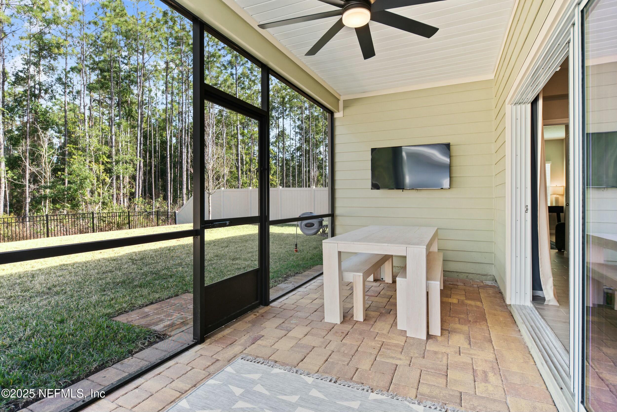 71 Blue Cypress Trail St. Augustine, FL 32084 - Photo 26 of 28 a balcony view with a outdoor seating space