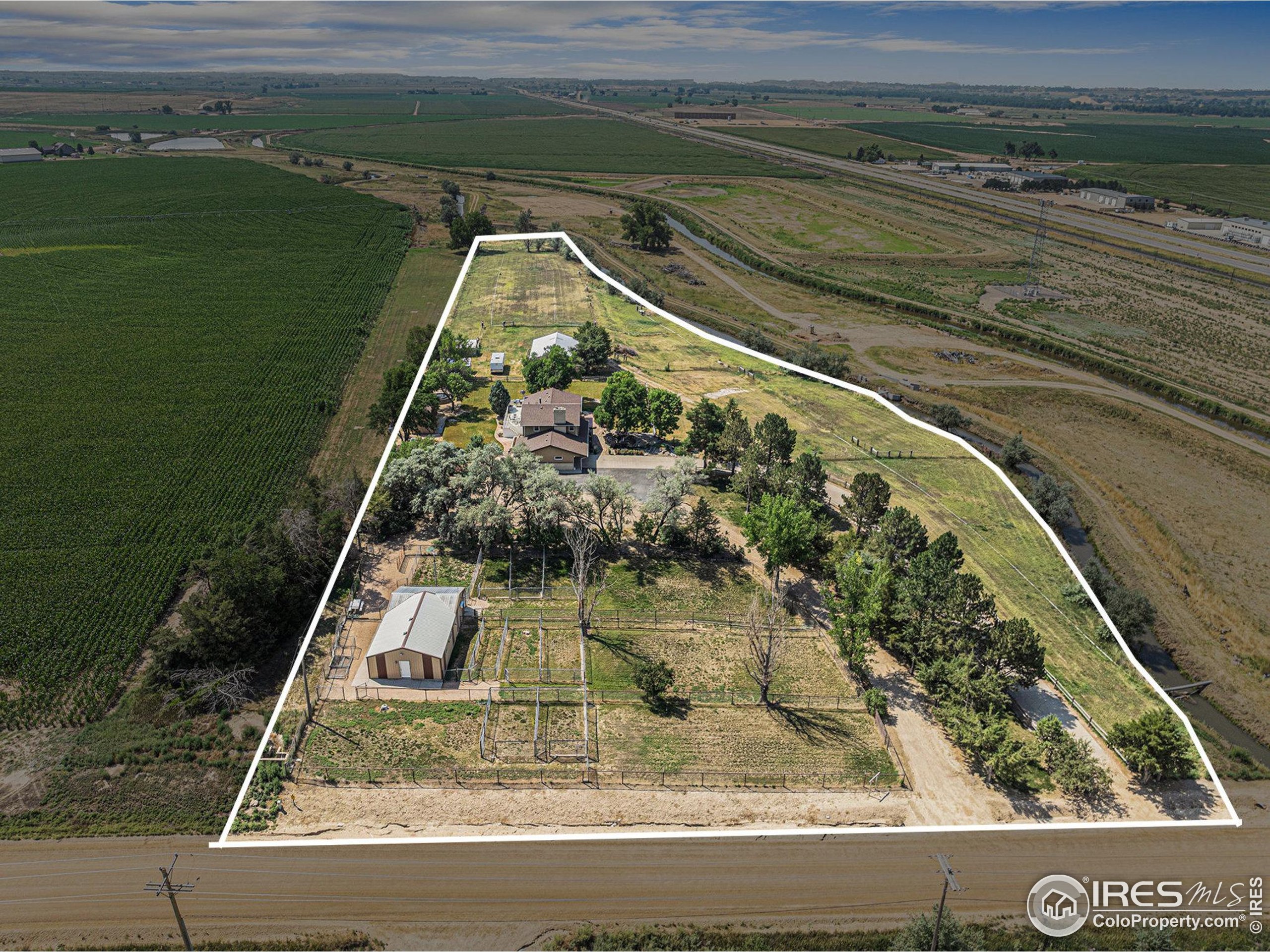 a view of swimming pool with a yard