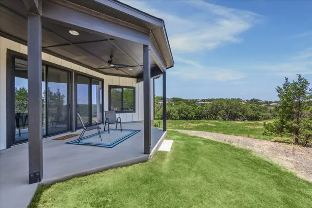 a view of outdoor space and patio