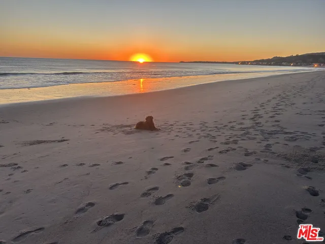 a view of an ocean beach