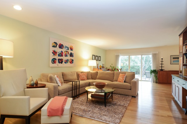 1808 Birch Road Northbrook, IL 60062 - Photo 3 of 24 a living room with furniture and a large window