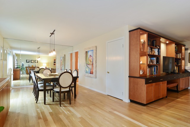 1808 Birch Road Northbrook, IL 60062 - Photo 5 of 24 a dining room with furniture entryway and wooden floor