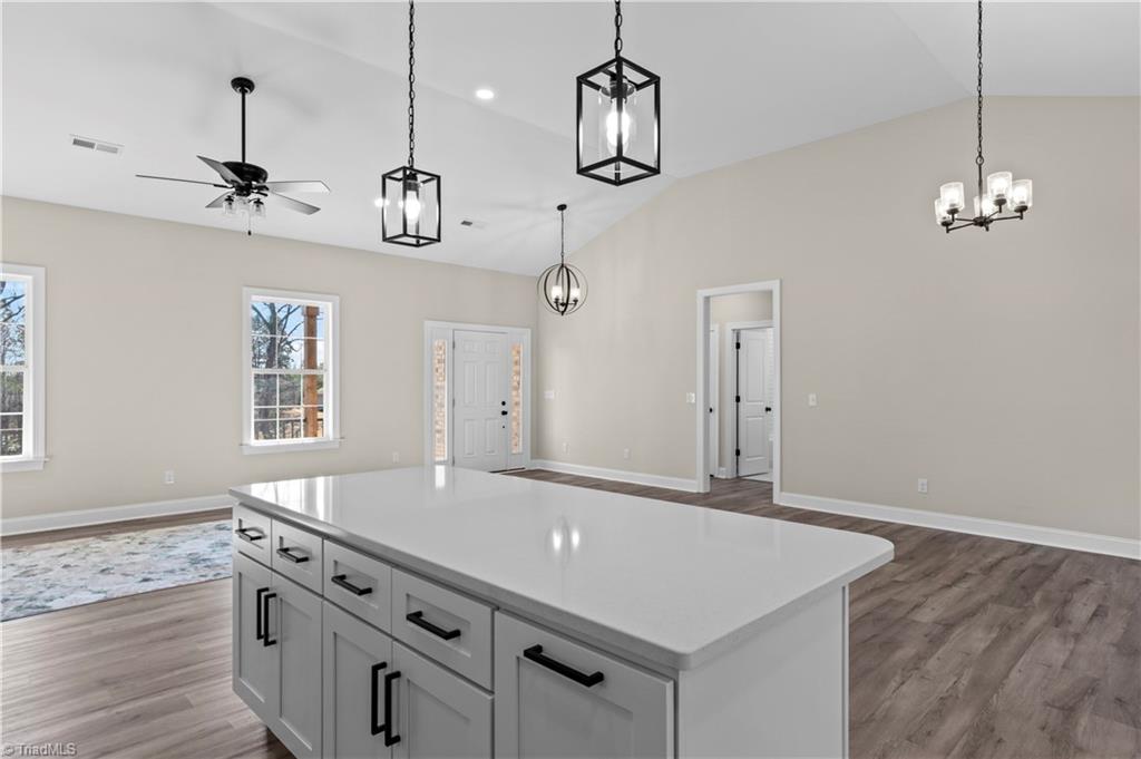 159 Wynnfall Drive Lexington, NC 27295 - Photo 8 of 27 Large Kitchen Island w/ Room for 4 Bar Stools