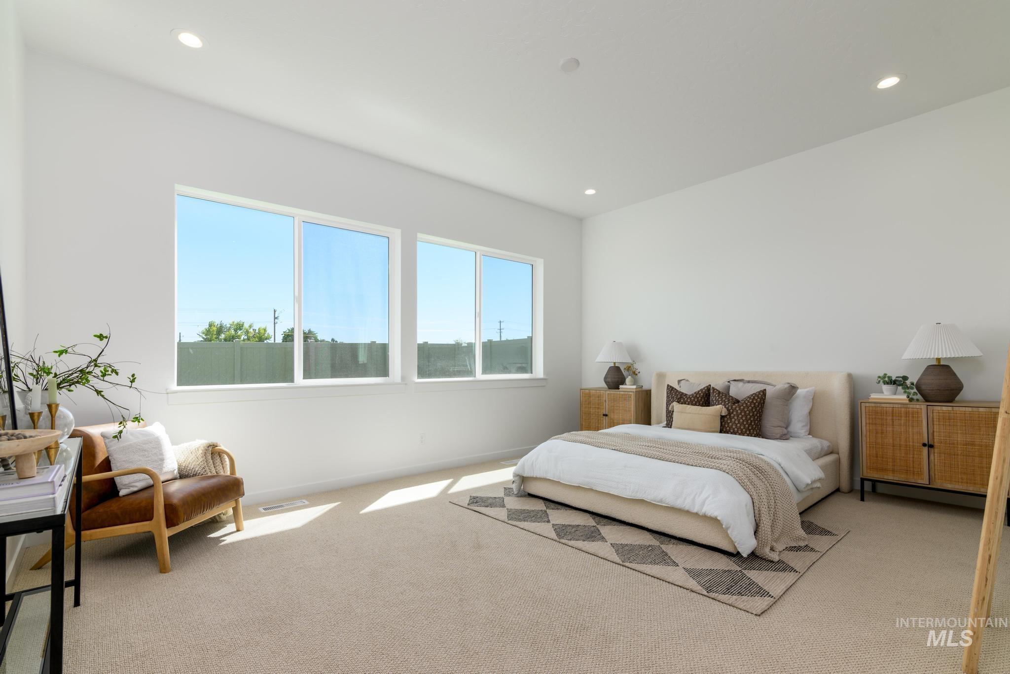 5407 Sparky Avenue Caldwell, ID 83607 - Photo 18 of 41 Carpeted bedroom with recessed lighting and baseboards
