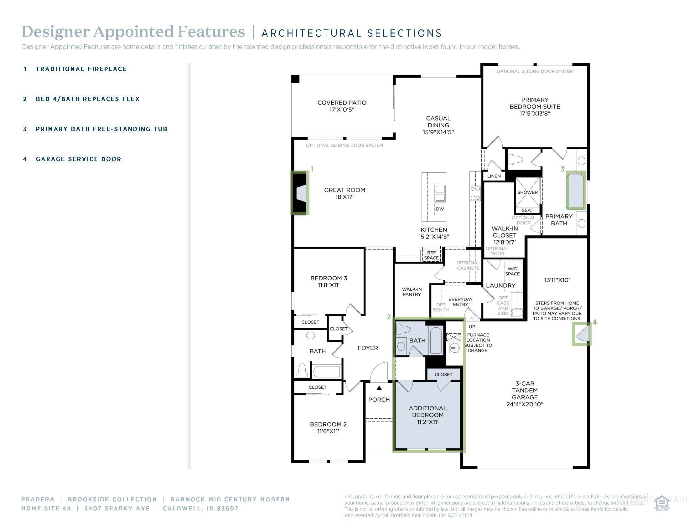 5407 Sparky Avenue Caldwell, ID 83607 - Photo 40 of 41 View of home floor plan