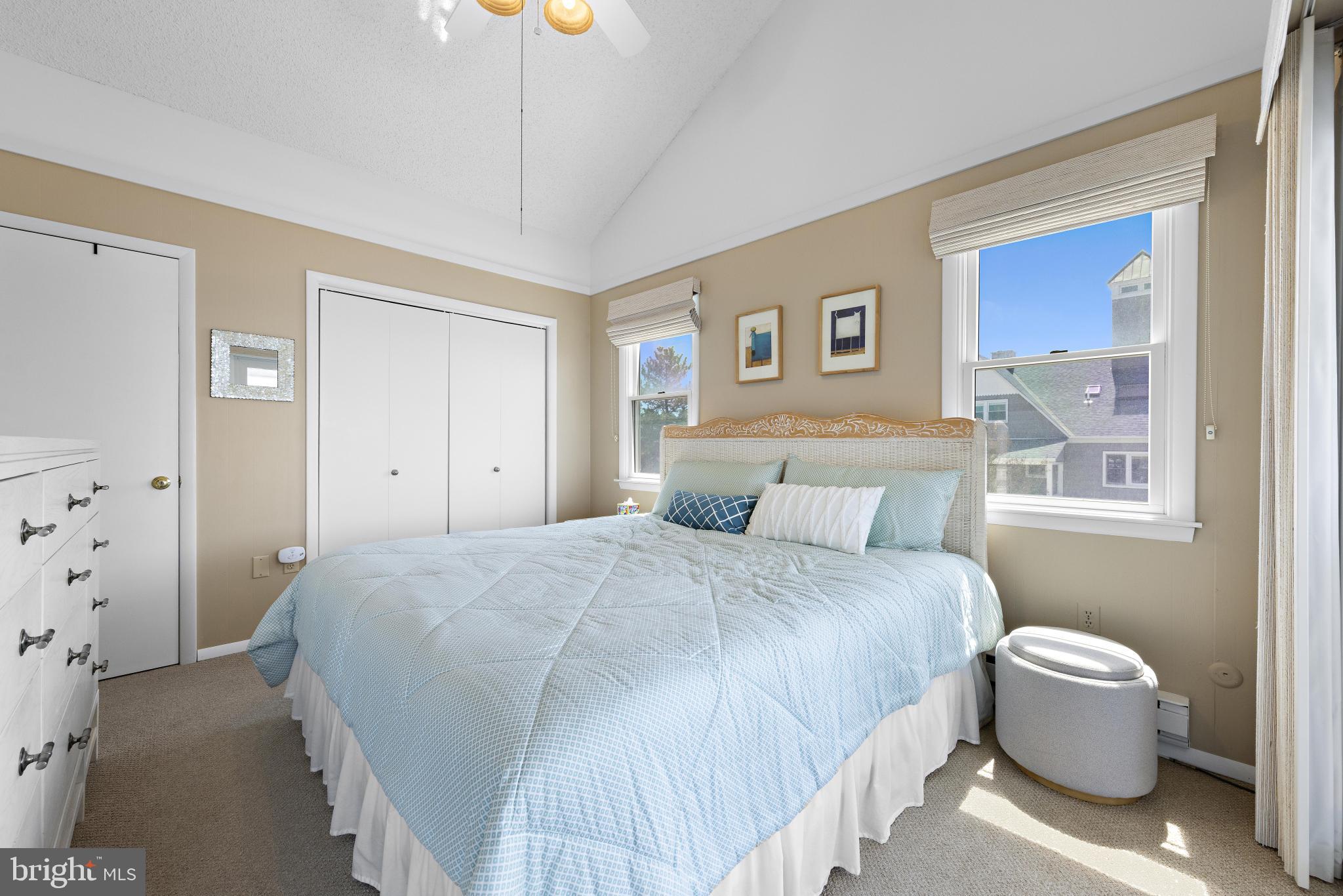 24 Joan Road Long Beach Township, NJ 08008 - Photo 18 of 55 a bedroom with a bed and a window
