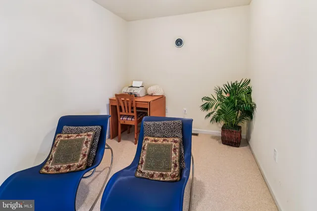 a view of hallway with window