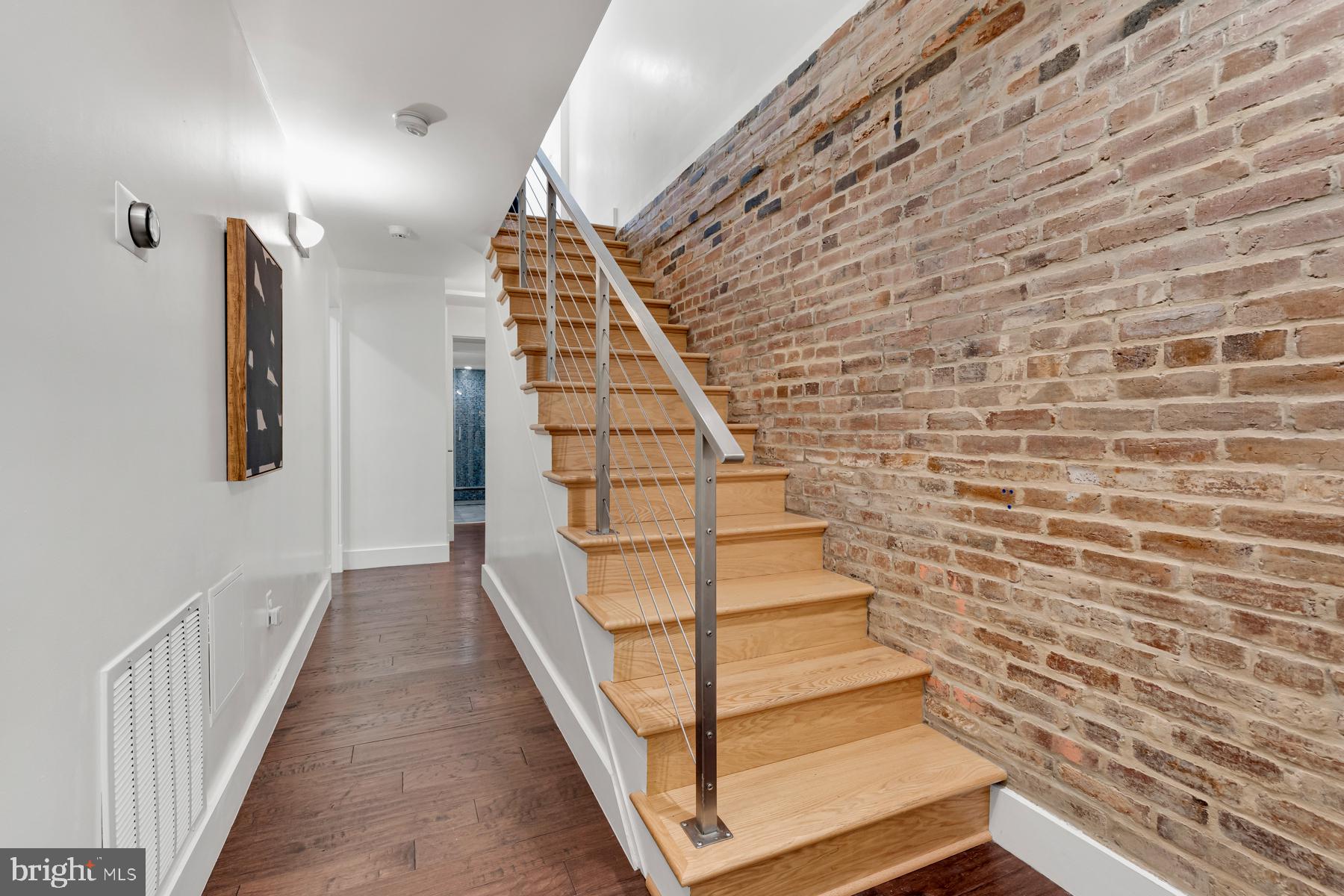 801 Q Street Northwest, Unit 1 Washington, DC 20001 - Photo 23 of 39 a view of entryway with wooden floor