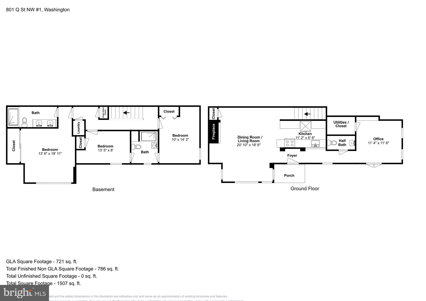 801 Q Street Northwest, Unit 1 Washington, DC 20001 - Photo 39 of 39 a black and white photo of a bench