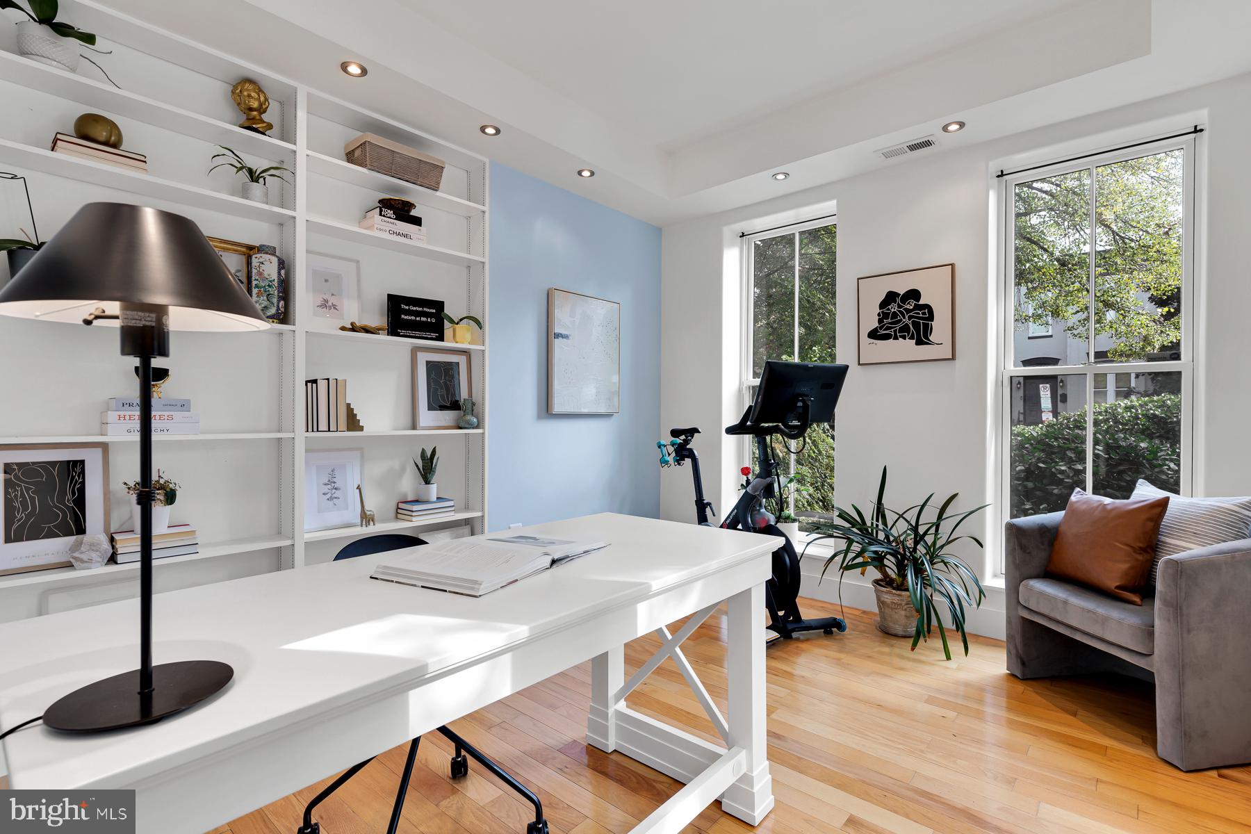 801 Q Street Northwest, Unit 1 Washington, DC 20001 - Photo 4 of 39 a dining room with furniture and wooden floor