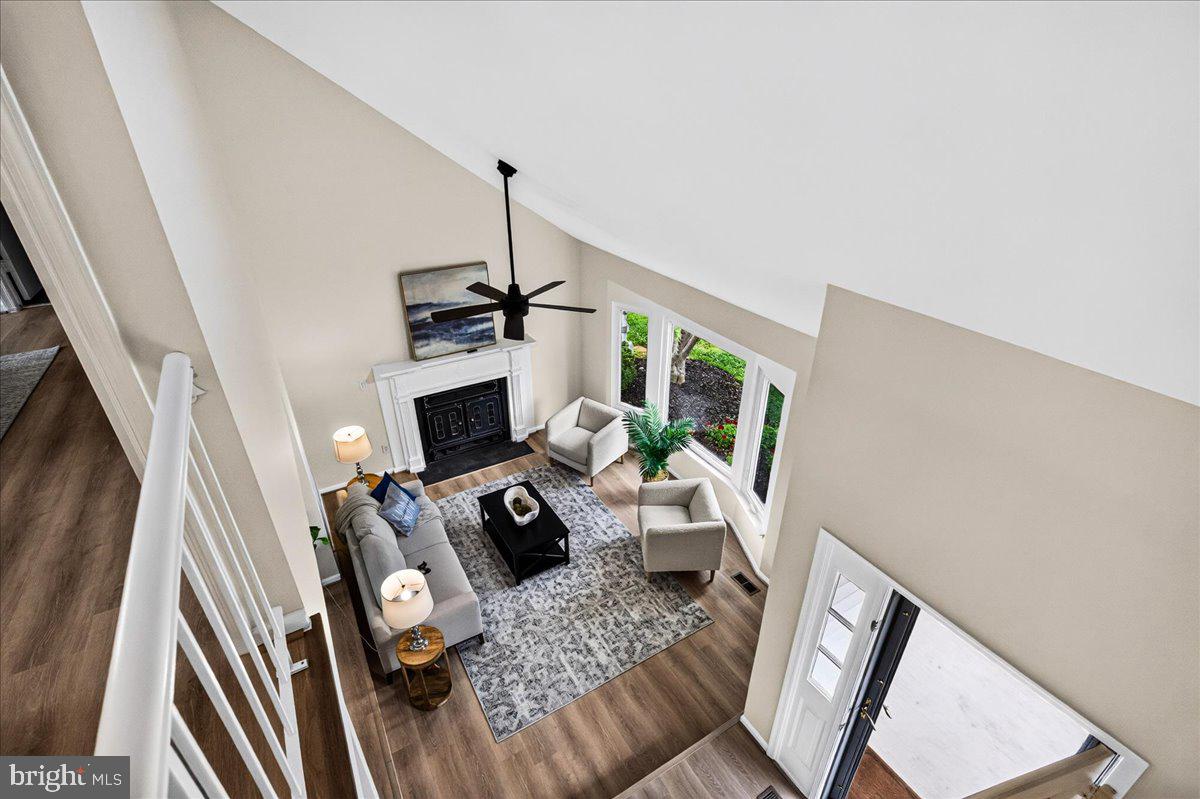 11057 Bishopsgate Court Reston, VA 20194 - Photo 27 of 72 Point of View from the Upper Level