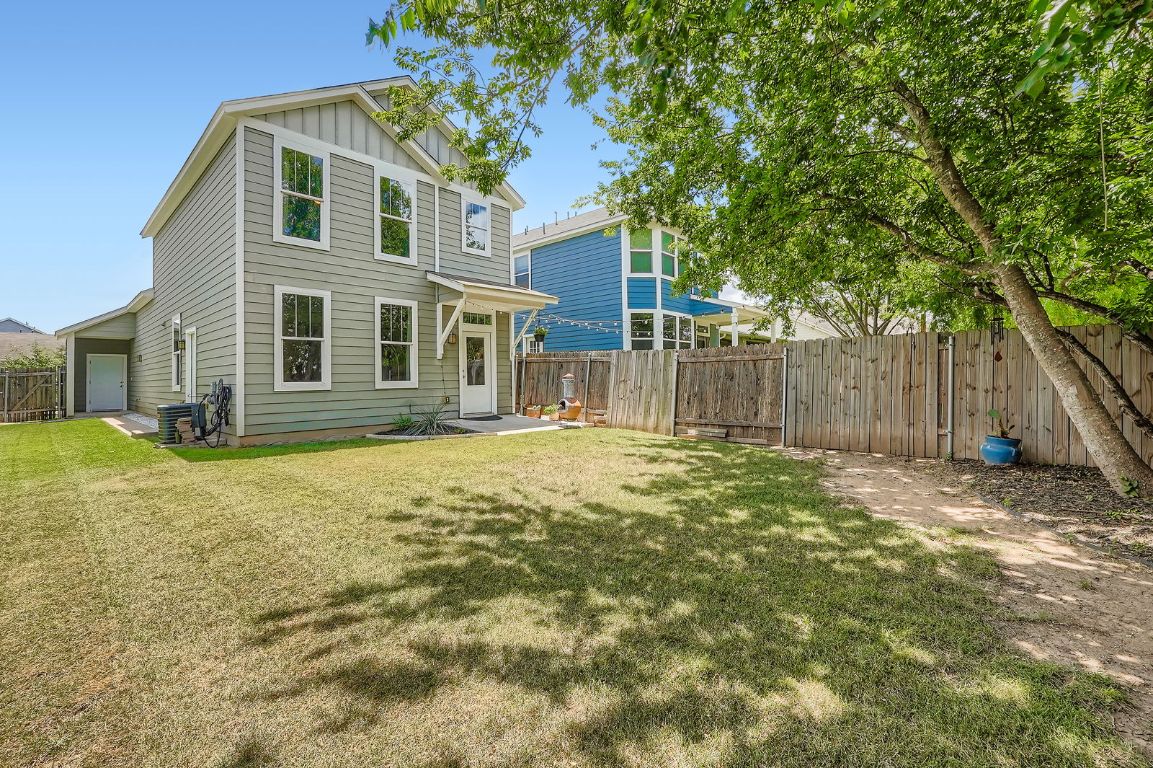 229 Ferrule Drive Kyle, TX 78640 - Photo 25 of 28 a front view of a house with a yard